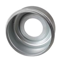 (image for) Trailer Dust-Grease Cap 2.720" O.D. EZ-Lube 5.2k-7k Axle With 8 Bolt Hub Dexter/Redneck #21-43-1