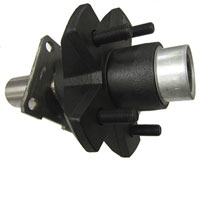 (image for) Trailer E-Z Lube Axle End Unit Idler 5 On 4 1/2" 3.5k Axle Dexter/Redneck #35545IEU