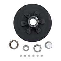 (image for) Trailer Hub/Drum Assembly 6 Bolt On 5 1/2" #42 Spindle 12 x2" Drum 2 1/4" Seal 6k Axle Dexter #42656UC3 & 42656UC3-EZ