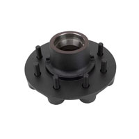 (image for) Trailer Idler Hub With Races & Studs 8 Bolt On 6 1/2" #42 Spindle 5.2-7K Axle Dexter #42865