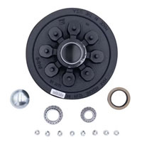(image for) Trailer Hub/Drum Assembly 8 Bolt On 6.5" #42 Spindle 1/2" Studs 12" X 2" Seal 5.2k-7k Axle Dexter #42866UC3 & 42866UC3-EZ