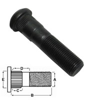 (image for) Trailer Drive In Wheel Stud 5/8" X 2 1/2'' Dexter/Redneck #7-224