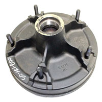 (image for) Trailer Hub/Drum With Races & Studs 5-Spoke 12" X 2" Drum 6K-7k Axle Dexter #8-174-5
