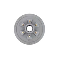 Marine Hub/Drum With Races & Studs 6 Bolt On 5.5" #42 Spindle 12" X 2" Drum 2 1/4" Seal 6k Axle Dexter #8-201-51 (image for) Marine Hub/Drum With Races & Studs 6 Bolt On 5.5" #42 Spindle 12" X 2" Drum 2 1/4" Seal 6k Axle Dexter #8-201-51