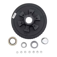 (image for) Trailer Hub/Drum Assembly 6 Bolt on 5 1/2" #42 Spindle 2 1/8" Seal 6k Axle Dexter #8-201-9UC3 & 8-201-9UC3-EZ