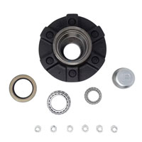 (image for) Trailer Idler Hub Assembly 6 Bolt On 5 1/2" #42 Spindle 2.25" Seal 6k Axles Dexter#8-213-5UC1 & 8-213-5UC1-EZ
