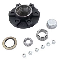 (image for) Trailer Hub Assembly 6 Bolt On 5 1/2" #42 Spindle 2.125" Seal 6K Axle Dexter #8-213-9UC1 & 8-213-9UC1-EZ