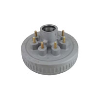 Marine Trailer Hub/Drum With Races & Studs 8 Bolt On 6.5" #42 Spindle 12" X 2" Drum 5.2-7k Axle Dexter #8-219-50 (image for) Marine Trailer Hub/Drum With Races & Studs 8 Bolt On 6.5" #42 Spindle 12" X 2" Drum 5.2-7k Axle Dexter #8-219-50