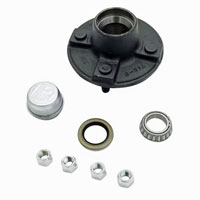 (image for) Trailer Idler Hub Assembly 4 Bolt On 4" BTR Spindle 2.2K Axle Dexter #8-91-05UC1 & 8-91-05UC1-EZ