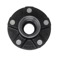 (image for) Trailer Idler Hub With Races & Studs 5 Bolt On 5" #84 Spindle 3.5K Axle Dexter #84550