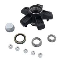 (image for) Trailer Idler Hub Assembly 5 Bolt On 5" #84 Spindle 3.5K Axle Dexter #84555UC1 & 84555UC1-EZ