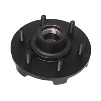(image for) Dexter Trailer Idler Hub With Races & Studs 6 Bolt On 5.5" #84 Spindle 3.5K Axle Dexter #84655