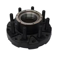 (image for) Trailer 2 Piece Oil Bath Hub/Drum Hub With Races & Studs 8 Bolt On 6 1/2" 9k-10k GD Dexter #D008-430-13