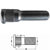 (image for) Trailer Drive In Wheel Studs 5/8 X 3'' Rockwell/Hayes/Al-Ko Axles Dexter/Redneck #D090737