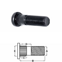 (image for) Trailer Drive In Wheel Stud 1/2"-20 X 1 7/8'' Dexter/Redneck #D09251510