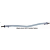 (image for) 7,000 Lb. Straight Trailer Axle Beam 3" Round Flanged Galvanized
