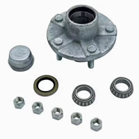 (image for) Marine Trailer Hub Assembly 5 On 4.5" BTR Spindle 2.2k Axle Trailer Parts Pro #GVH34822545UC1-BTR & GVH34822545UC1-BTR-ZL