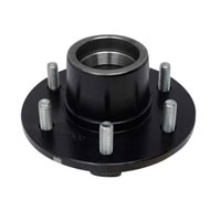 (image for) Trailer Idler Hub With Races & Studs 6 Bolt On 5.5" #42 Spindle 6K Axle Trailer Parts Pro #H42655