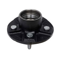 (image for) Trailer Idler Hub With Races & Studs 5 Bolt On 4 1/2" #84 Spindle 3.5k Axle Trailer Parts Pro #H84545