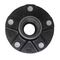 (image for) Trailer Idler Hub With Races & Studs 5 Bolt On 5.5" #84 Spindle 3.5k Axle Trailer Parts Pro #H84555