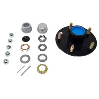 (image for) Trailer Idler Hub Assembly 5 Bolt On 5.5" #84 Spindle 3.5k Axle Pre-Greased Dexter/Redneck #H84555BX