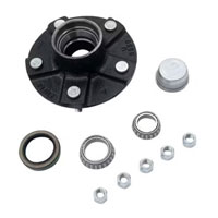 (image for) Trailer Idler Hub Assembly 5 Bolt On 5.5" #84 Spindle 3.5k Axle Trailer Parts Pro #H84555UC1 & H84555UC1-ZL