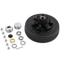 (image for) Trailer Hub/Drum Assembly 6 Bolt On 5.5" #42 Spindle Pre-Greased 2 1/8" Seal 6k Axle Dexter #K08-201-1G