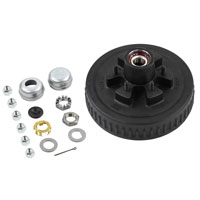 (image for) Trailer Hub/Drum Assembly 6 Bolt On 5.5" #42 Spindle Pre-Greased 2 1/4" Seal 5.2k Axle Dexter #K08-201-4G