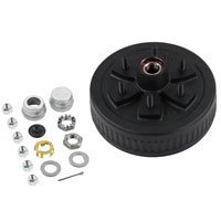(image for) Trailer Hub/Drum Assembly 6 Bolt On 5.5" #84 Spindle 10" X 2.25" Drum 3.5k Axle Dexter #K08-250-1G