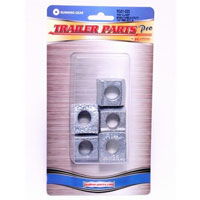 (image for) Mobile Home & Utility Trailer Rim Clamps 14.5" Rims Pkg Dexter/Redneck #RG01-020