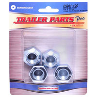 (image for) Trailer Hex Wheel Nuts 5/8"-18 X 1 1/16" 90° Cone Pkg. Dexter/Redneck #RG01-100