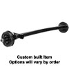 #11 Torflex Trailer Axle Hydraulic Single-Servo Brake 8 On 6.5" (image for) #11 Torflex Trailer Axle Hydraulic Single-Servo Brake 8 On 6.5"