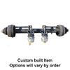 (image for) 12K HD Trailer Axle T2430 Air Brake Hi Profile Non-ABS No Spring