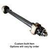 (image for) 12K HD Trailer Axle Hyd Disc Brake Hi Profile ABS Eq No Springs