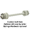 (image for) 15K HD Trailer Axle 865 Duo-Servo Hyd Brake ABS Equip No Springs