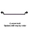 (image for) 2,200 lb. Trailer Axle 4" Drop Idler 4 On 4" No Brake Flange