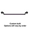 (image for) 2,200 lb. Trailer Axle 4" Drop 5 On 4.5" Idler No Brake Flange