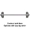 (image for) 3.5K Marine Trailer Axle Hyd FB Brake 5 On 4 1/2" Zerk Lube Galv