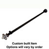 (image for) 3,500 lb. Trailer Axle 5 On 4.5" Straight Idler