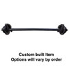 (image for) 6,000 lb. RD Trailer Axle 6 On 5.5" Straight Hyd Disc Brake