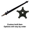 (image for) 6,000 lb. RD Trailer Axle UTG Straight Idler