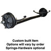 (image for) 6,000 lb. HD Trailer Axle UTG 4" Drop DS Hydraulic Brake