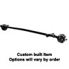(image for) #9 Torflex Trailer Axle Electric Brake 5 On 4.5"