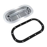 (image for) Trailer Roof Ventilator Assembly Aluminum 8" X 12" Double Pop-up Dexter/Rednecck #9106AL