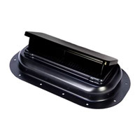 (image for) Trailer Roof Ventilator Vent Only 8" X 12" Double Pop-Up Steel Dexter/redneck #9106VEN