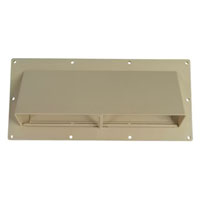(image for) Trailer Sloped Roof Vent 11 5/8" X 5 9/32" Colonial White Dexter/Redneck #BV2111-11