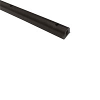 (image for) Horse-Stock Trailer Round Pre-Drilled Rubber Bumper 2" X 96" Dexter/Redneck #D2-96