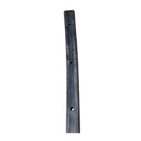 (image for) Horse-Stock Trailer Square Pre-Drilled Rubber Bumper 3" X 96'' Dexter/Redneck #SD3-96