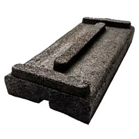(image for) Trailer Lug Traction Floor Board 6' x 8" x 2" Dexter/Redneck #SHL-LUG-6