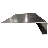 (image for) Trailer Running Board 16 Gauge Steel Dexter/Redneck #STRB10